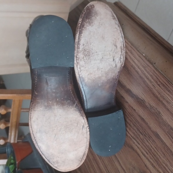 JB Dillon Boots Tooled Leather Knee High, Buckle, 12B - Picture 11 of 11